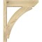 Ekena Millwork Thorton Slat Rough Sawn Outlooker, Douglas Fir, 6"W x 22"D x 26"H OUT06X22X26THR06RDF - alternate 3